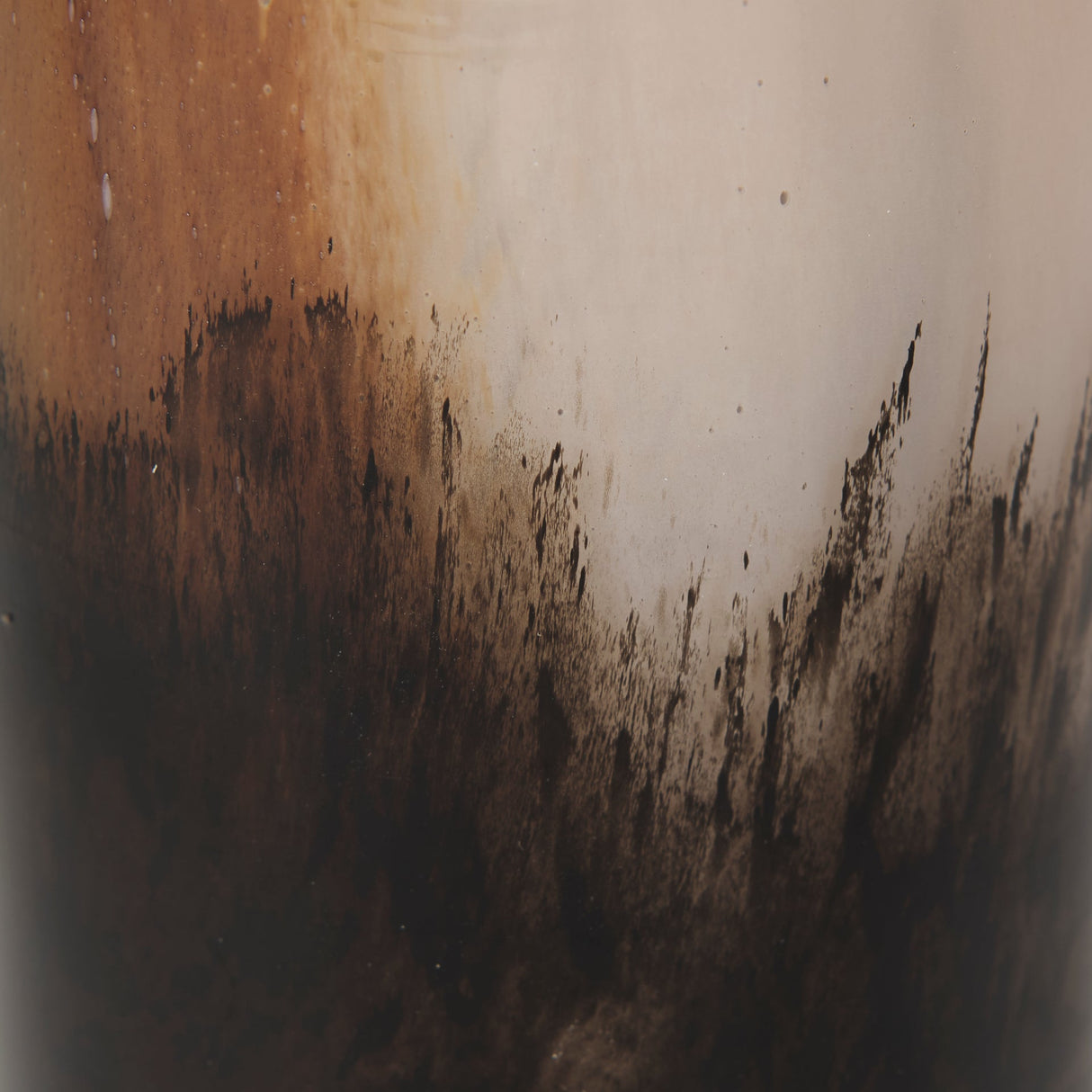 Marans Tall Amber Multi-Color Glass Vase by Mercana at Eve Furniture