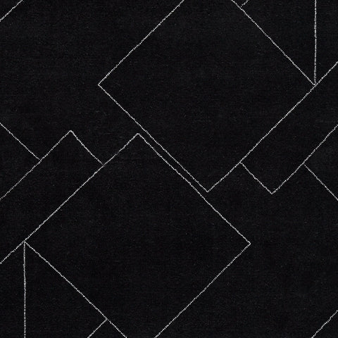 Marav Black/White Medium Rug by Ashley at Eve Furniture