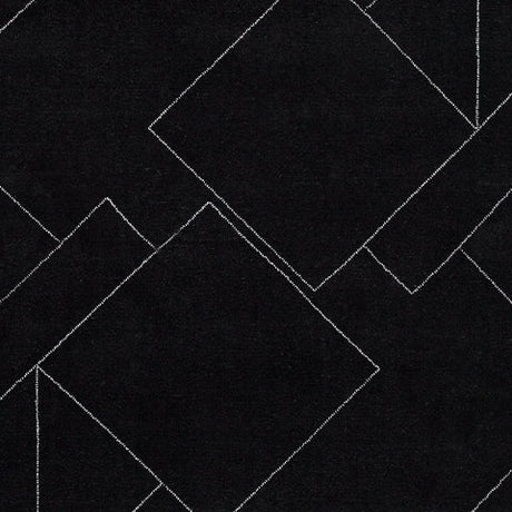 Marav Black/White Medium Rug by Ashley at Eve Furniture
