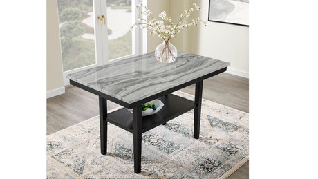 Marbelle Grey Counter Height Set by New Era Innovations at Eve Furniture