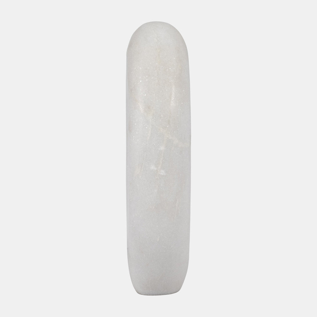 Marble, 9" Sculpture, White