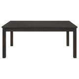 Marbrisa Rectangular Dining Table Matte Black