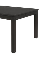 Marbrisa Rectangular Dining Table Matte Black