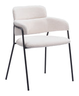 Marcel Cream Dining Chair (Set of 2) by Zuomod at Eve Furniture