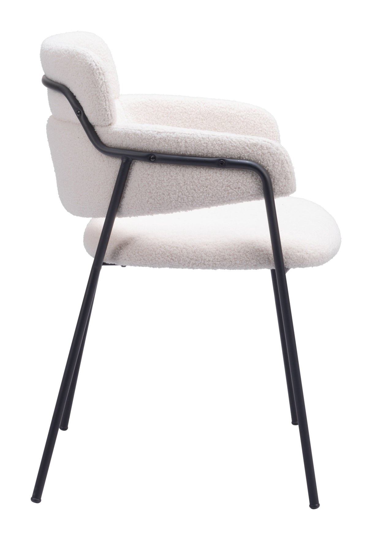 Marcel Cream Dining Chair (Set of 2) by Zuomod at Eve Furniture
