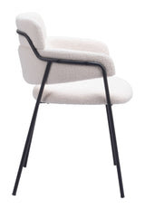 Marcel Cream Dining Chair (Set of 2) by Zuomod at Eve Furniture