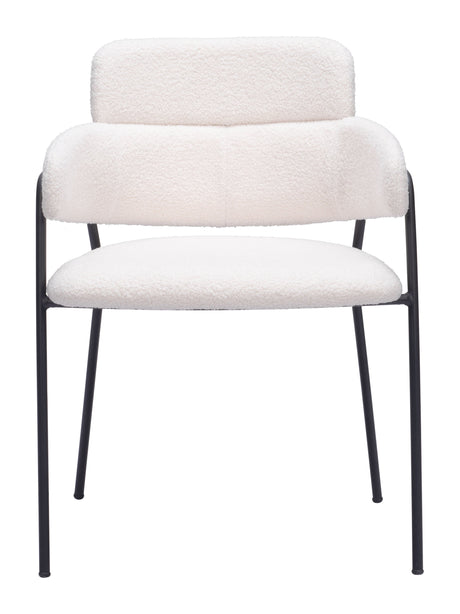 Marcel Cream Dining Chair (Set of 2) by Zuomod at Eve Furniture