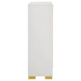 Marceline 5-drawer Chest White by Coaster at Eve Furniture