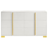 Marceline 6-drawer Dresser White