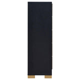 Marceline Black 5-Piece Full Bedroom Set with LED Headboard by Coaster at Eve Furniture