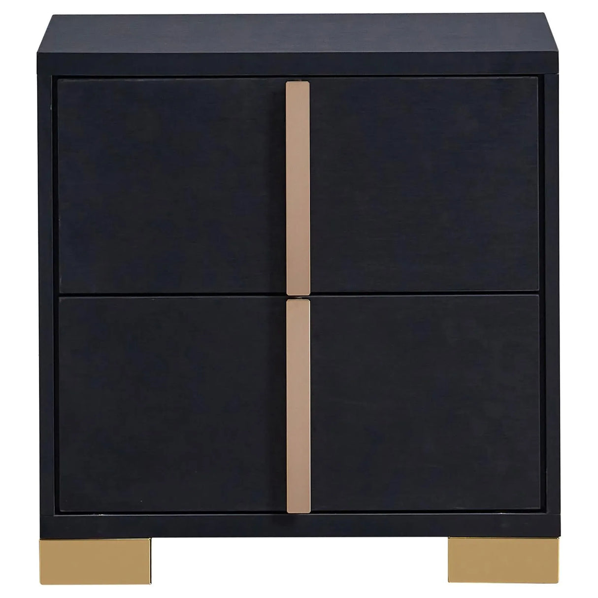 Marceline Black 5-Piece Queen Bedroom Set with LED Headboard by Coaster at Eve Furniture