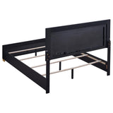 Marceline Black Full Bed with LED Headboard by Coaster at Eve Furniture
