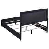 Marceline Black Queen Bed with LED Headboard by Coaster at Eve Furniture
