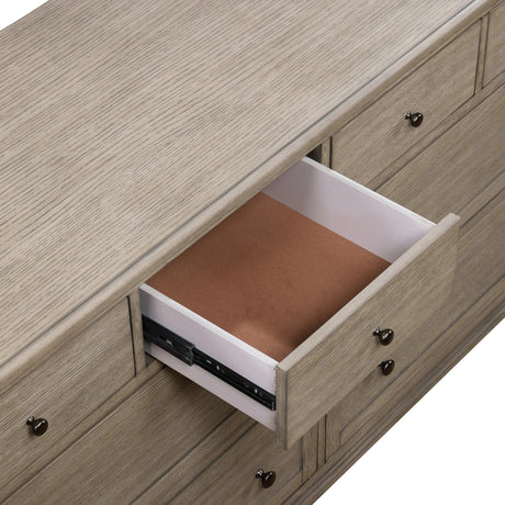 Marceline Gray Oak Dresser by Homelegance at Eve Furniture