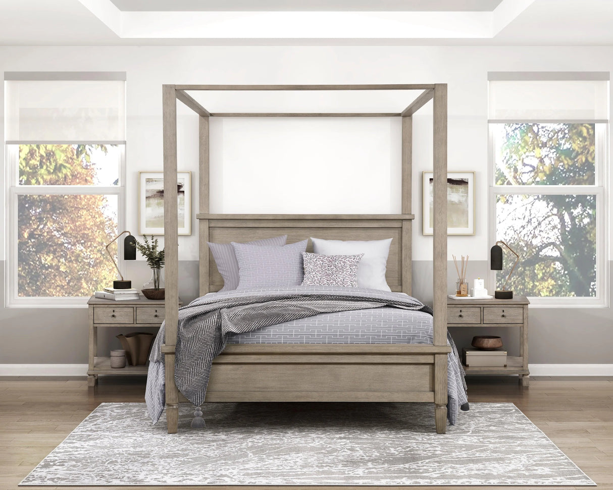 Marceline Gray Oak Dresser by Homelegance at Eve Furniture