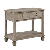 Marceline Gray Oak Nightstand by Homelegance at Eve Furniture