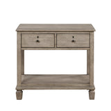 Marceline Gray Oak Nightstand by Homelegance at Eve Furniture