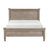 Marceline Gray Oak Queen Platform Bed by Homelegance at Eve Furniture