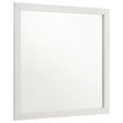 Marceline White Dresser Mirror by Coaster at Eve Furniture