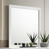 Marceline White Dresser Mirror by Coaster at Eve Furniture