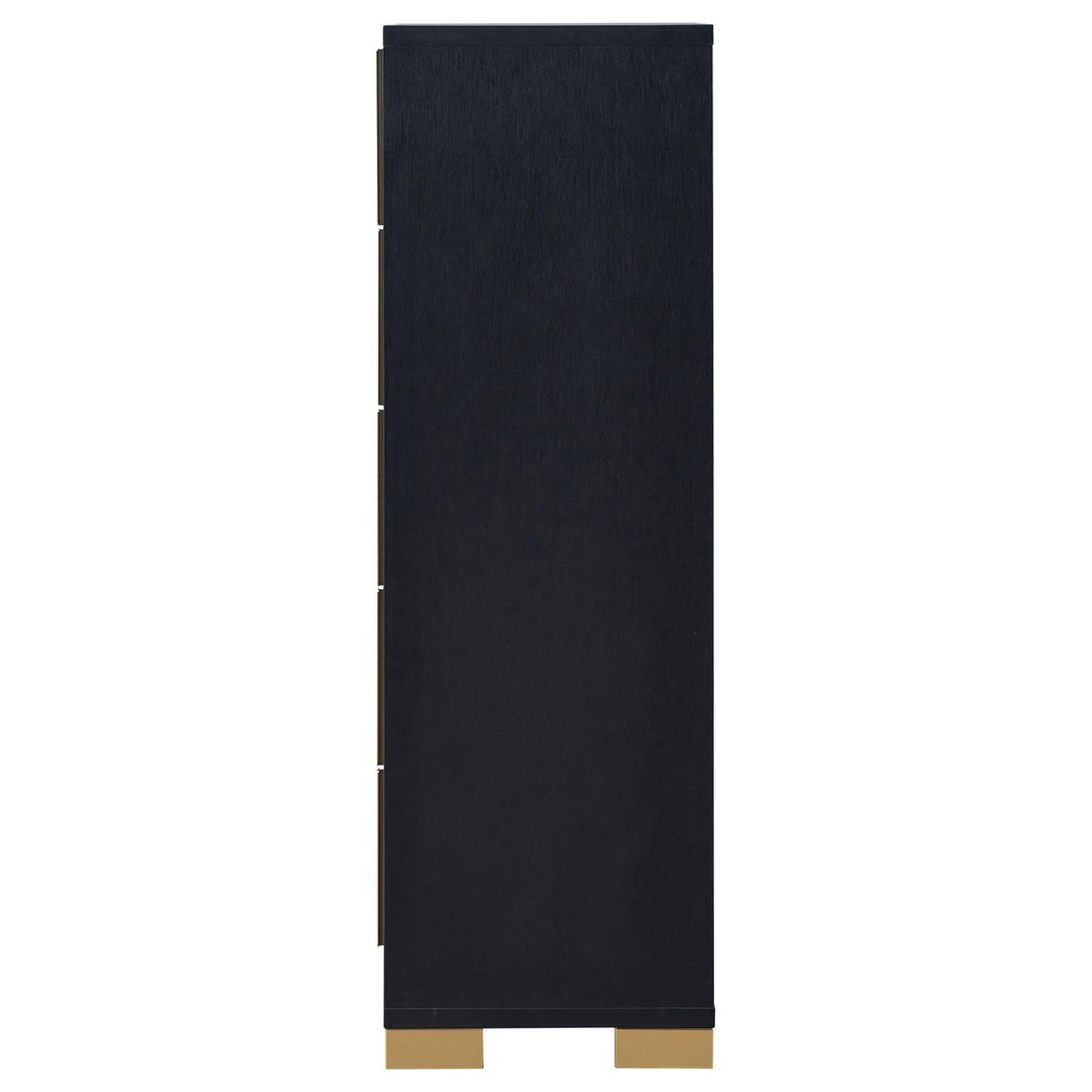 Marceline 5-drawer Chest Black by Coaster at Eve Furniture