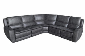 Marcell Grey HP0426 5-Piece Modular Power SectionalSet by Coaster at Eve Furniture