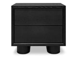 Marcelle Black Nightstand by MOES at Eve Furniture