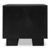 Marcelle Black Nightstand by Moe's Home at Eve Furniture