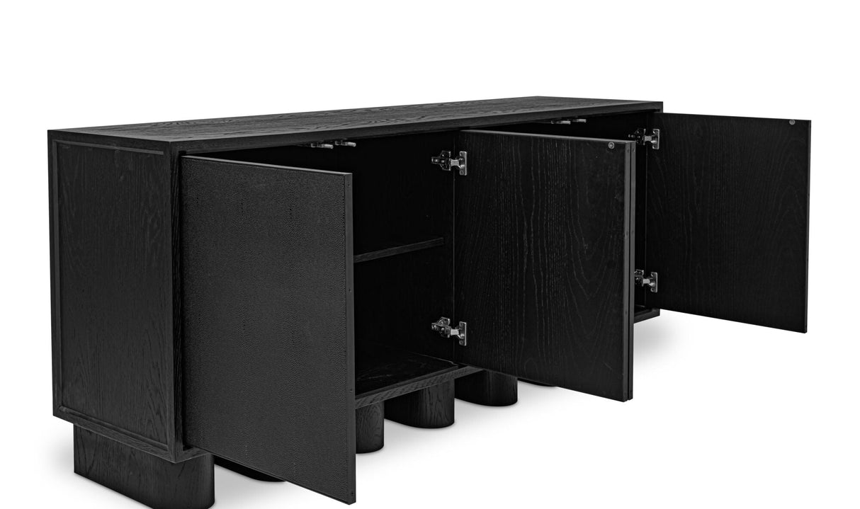 Marcelle Sideboard Black by Moe's Home at Eve Furniture