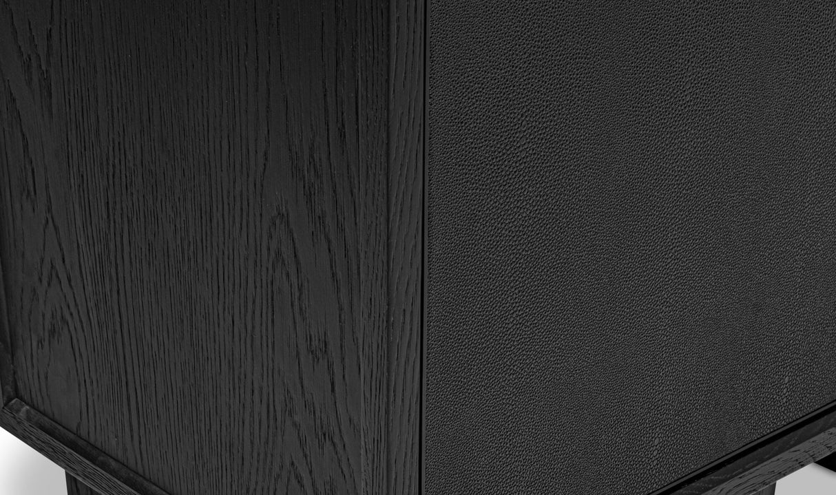 Marcelle Sideboard Black by Moe's Home at Eve Furniture