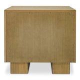 Marcelle White Nightstand by MOES at Eve Furniture