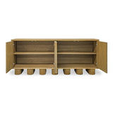 Marcelle White/Natural Sideboard by MOES at Eve Furniture