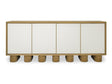 Marcelle White/Natural Sideboard by MOES at Eve Furniture
