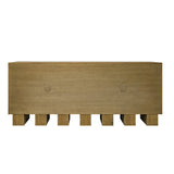Marcelle White/Natural Sideboard by Moe's Home at Eve Furniture