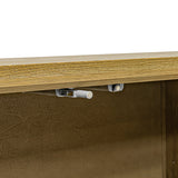 Marcelle White/Natural Sideboard by Moe's Home at Eve Furniture