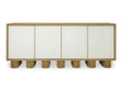 Marcelle White/Natural Sideboard by Moe's Home at Eve Furniture