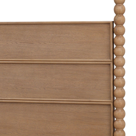Marcellina Bed, Natural by Dovetail at Eve Furniture