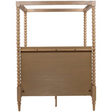 Marcellina Bed, Natural by Dovetail at Eve Furniture