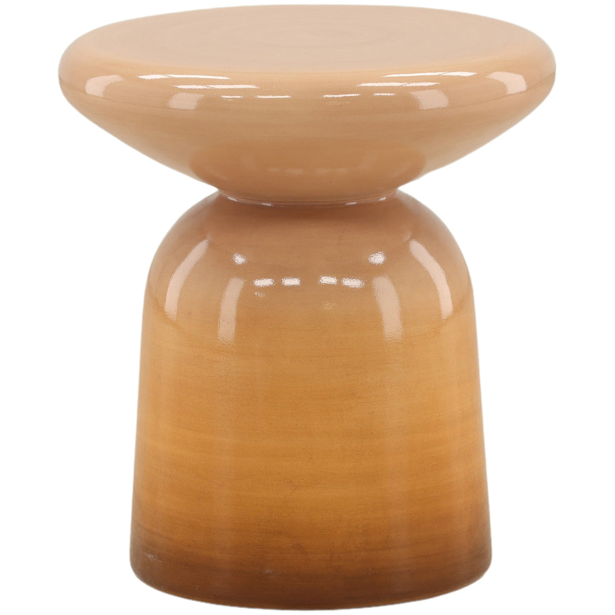 Marcellus Outdoor Side Table, Orange Ombre by Dovetail at Eve Furniture