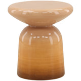 Marcellus Outdoor Side Table, Orange Ombre by Dovetail at Eve Furniture