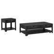 Marcelo Coffee 2-piece Table Set with Storage by Coaster at Eve Furniture