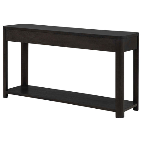 Marcelo Coffee Sofa Console Table with 2 Drawers and Shelf by Coaster at Eve Furniture