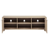 Marcelo Light Elm 71-inch TV Stand Media Console by Coaster at Eve Furniture