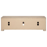 Marcelo Light Elm 71-inch TV Stand Media Console by Coaster at Eve Furniture