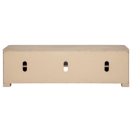 Marcelo Light Elm 71-inch TV Stand Media Console by Coaster at Eve Furniture