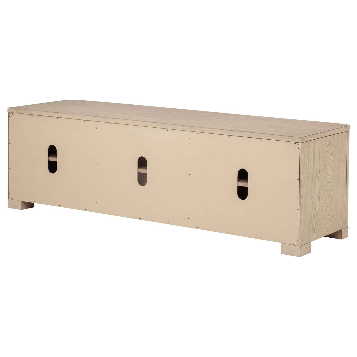Marcelo Light Elm 71-inch TV Stand Media Console by Coaster at Eve Furniture