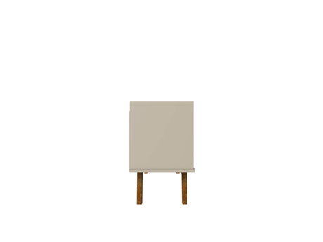 Marcus 53.14 TV Stand in Greige and Nature by Manhattan Comfort at Eve Furniture