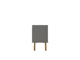 Marcus 53.14 TV Stand in Grey and Nature by Manhattan Comfort at Eve Furniture