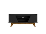 Marcus 53.14 TV Stand in Matte Black by Manhattan Comfort at Eve Furniture