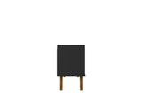 Marcus 53.14 TV Stand in Matte Black by Manhattan Comfort at Eve Furniture